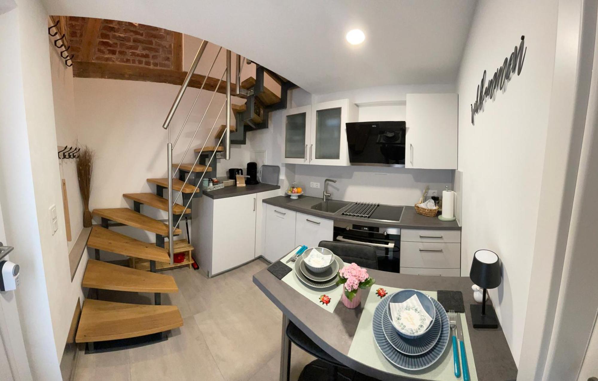 Charmantes Luxus Maisonette- Apartement Bad Hersfeld Exterior foto